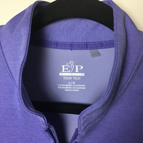 EP Pro purple full zip knit jacket.Talamore. Large - Picture 3 of 5